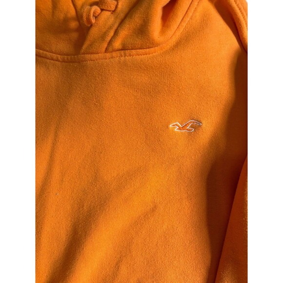 Y2K Hollister Pullover Hoodie Sweatshirt Size XS, Orange (C) - Picture 2 of 3